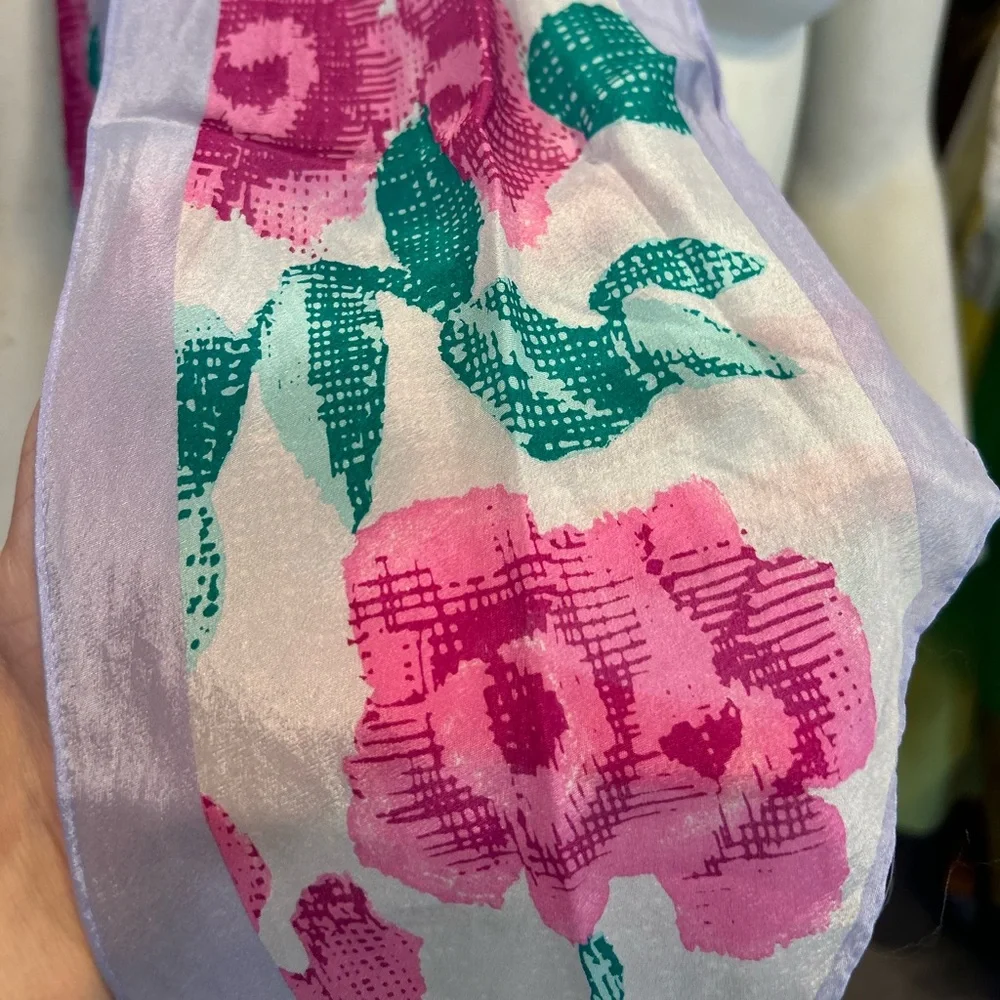 Vintage Vera Floral Scarf